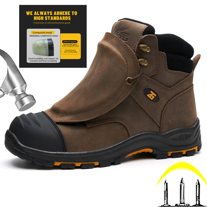 Genuine Leather Work Safety Bo - Leather Work Fabric review and price