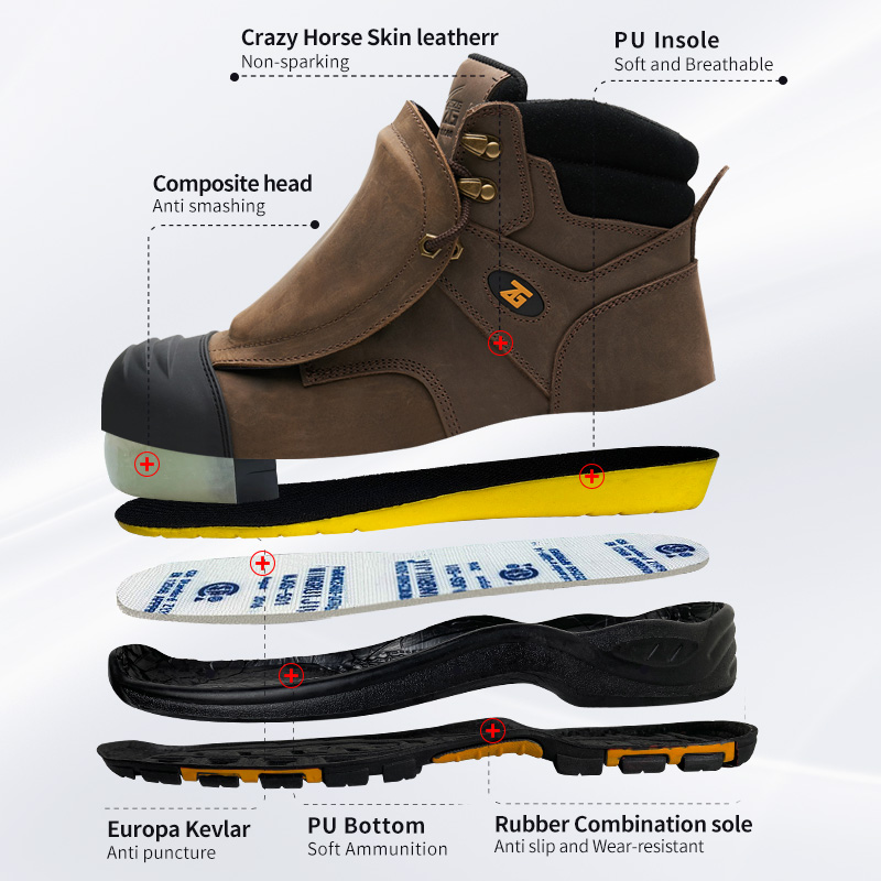 Genuine Leather Work Safety Bo - Leather Work Fabric review and price