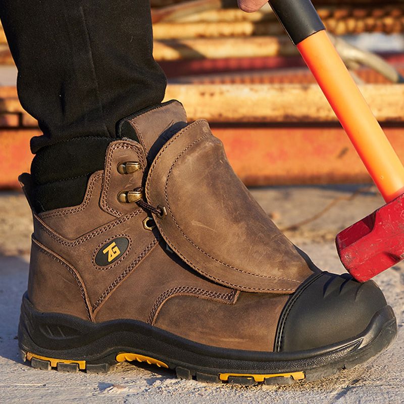 Genuine Leather Work Safety Bo - Leather Work Fabric review and price