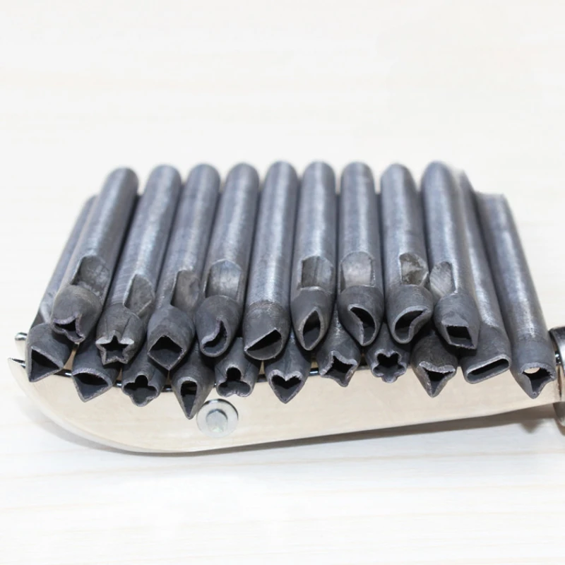 20pcs 5mm Iron Irregular Flowe - Leatherwork Machine review and price