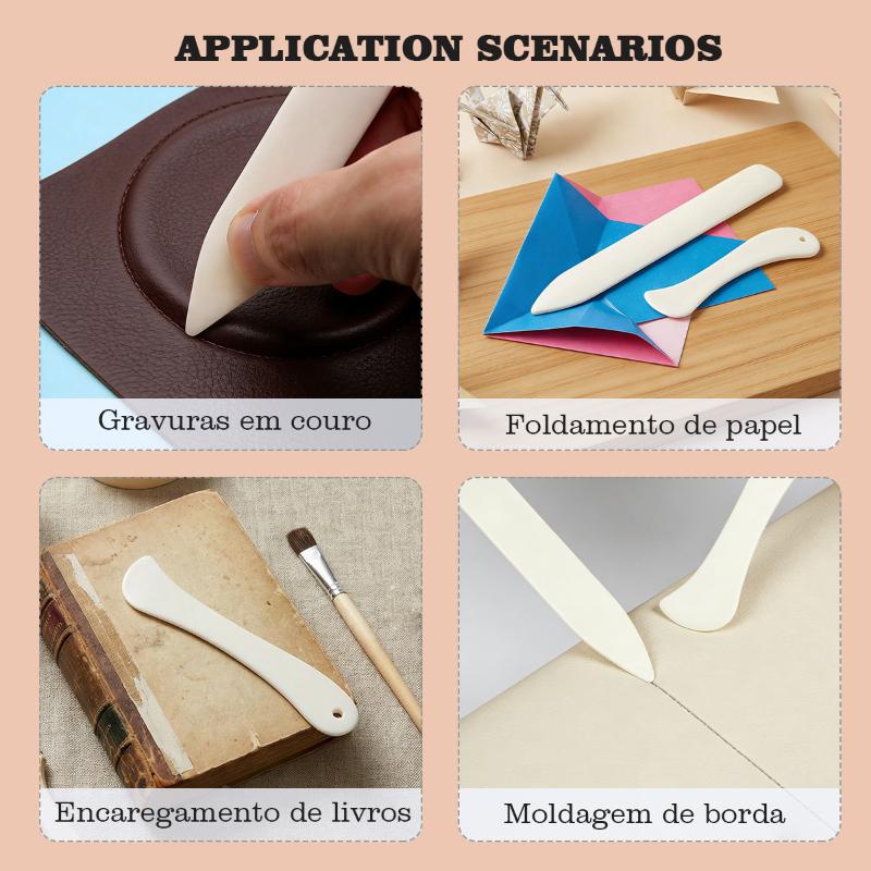 Leather Craft Bone Folder 2Pcs - Leather Work Folder review and price