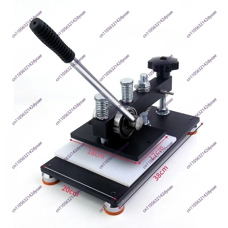 Swing arm manual die-cutting m - Leatherwork Machine review and price