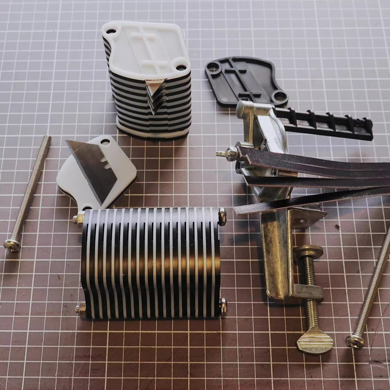 DIY Desktop Leather Strip Cutt - Leatherwork Machine review and price