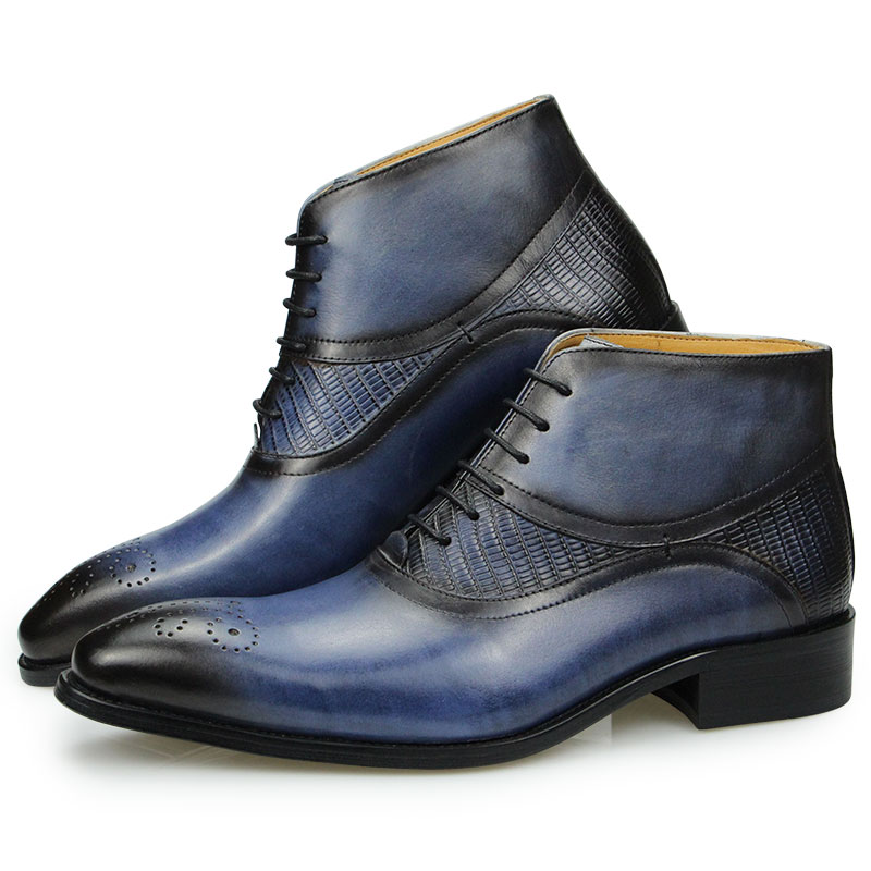 Genuine Leather Shoes Men's Bo - Leather Work Factory review and price
