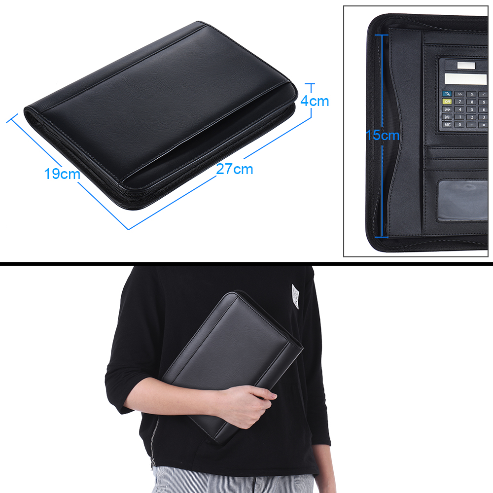 A5 Business Portfolio Padfolio - Leather Work Folder review and price