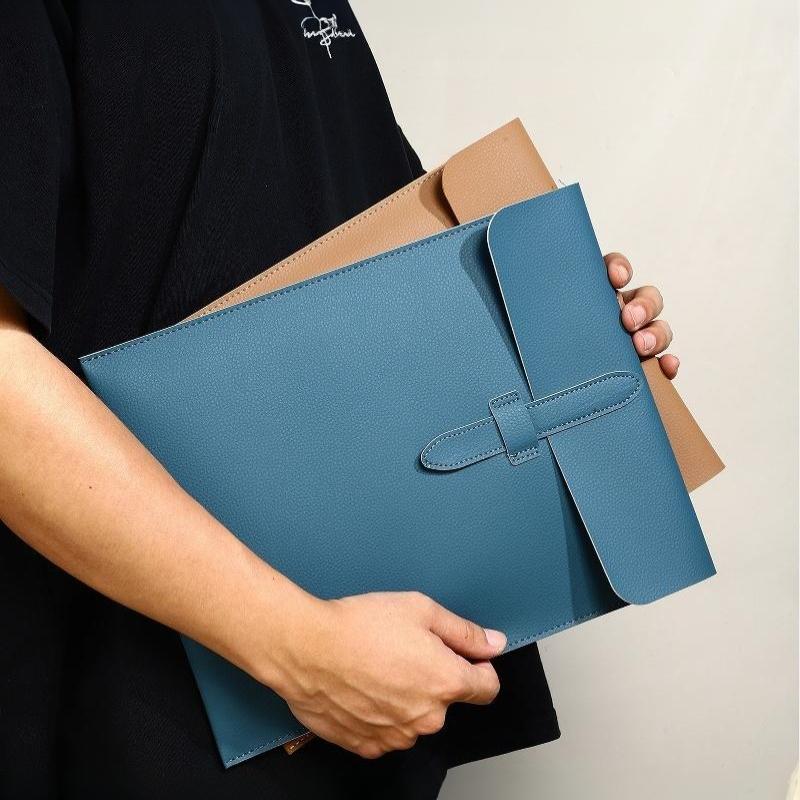 A4 Scratch Resistant Thick Lea - Leather Work Folder review and price