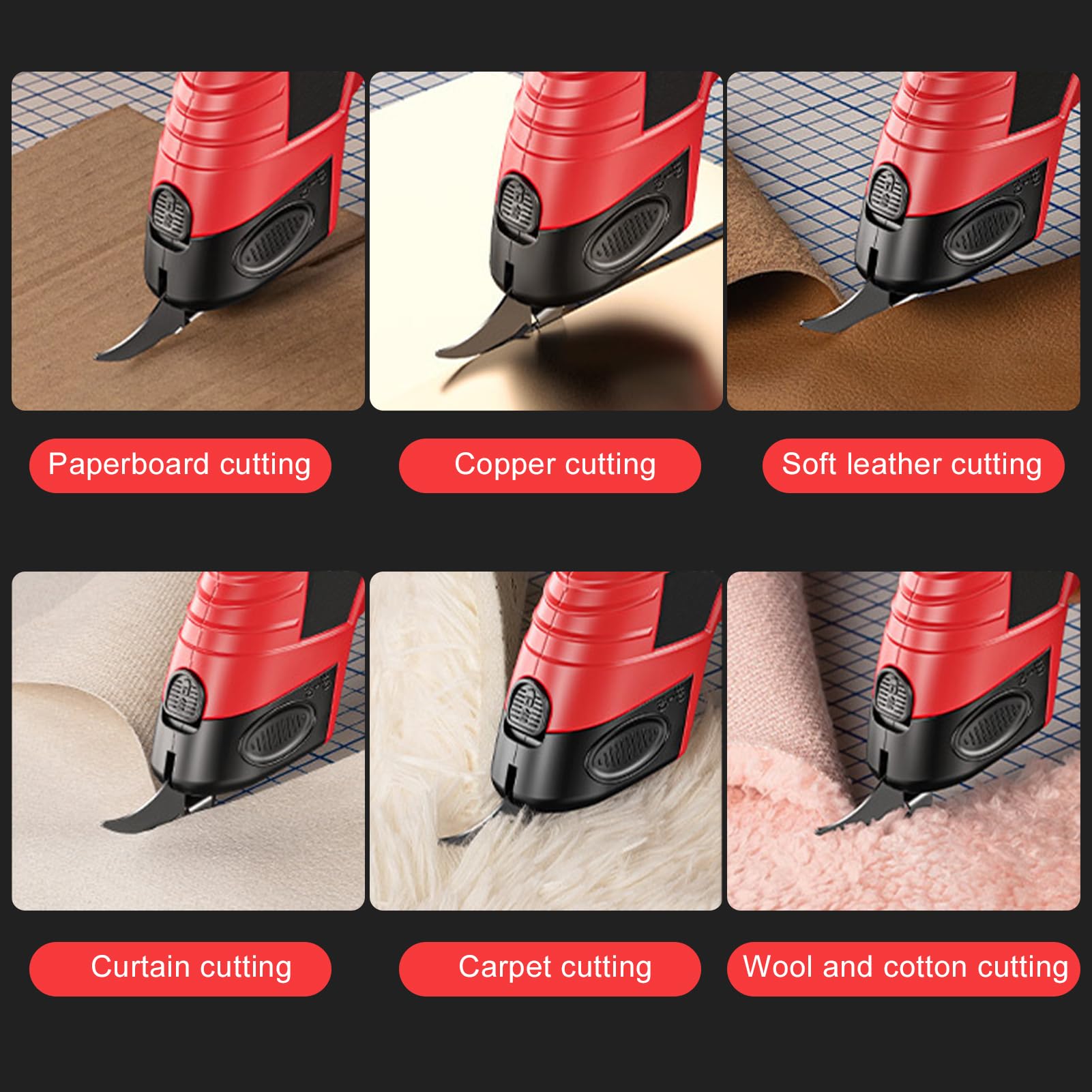 Cordless Electric Scissors Cut - Leatherwork Machine review and price