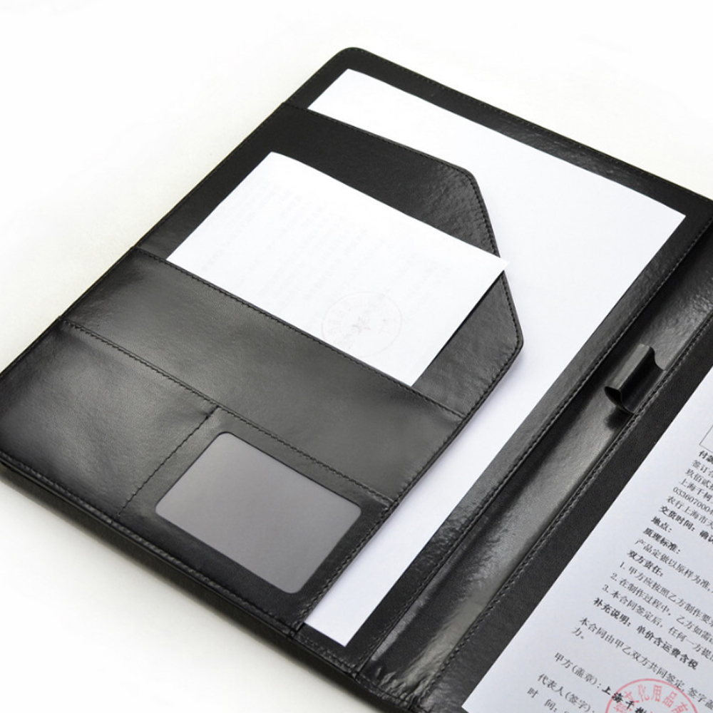 A4 Conference Folder Business  - Leather Work Folder review and price
