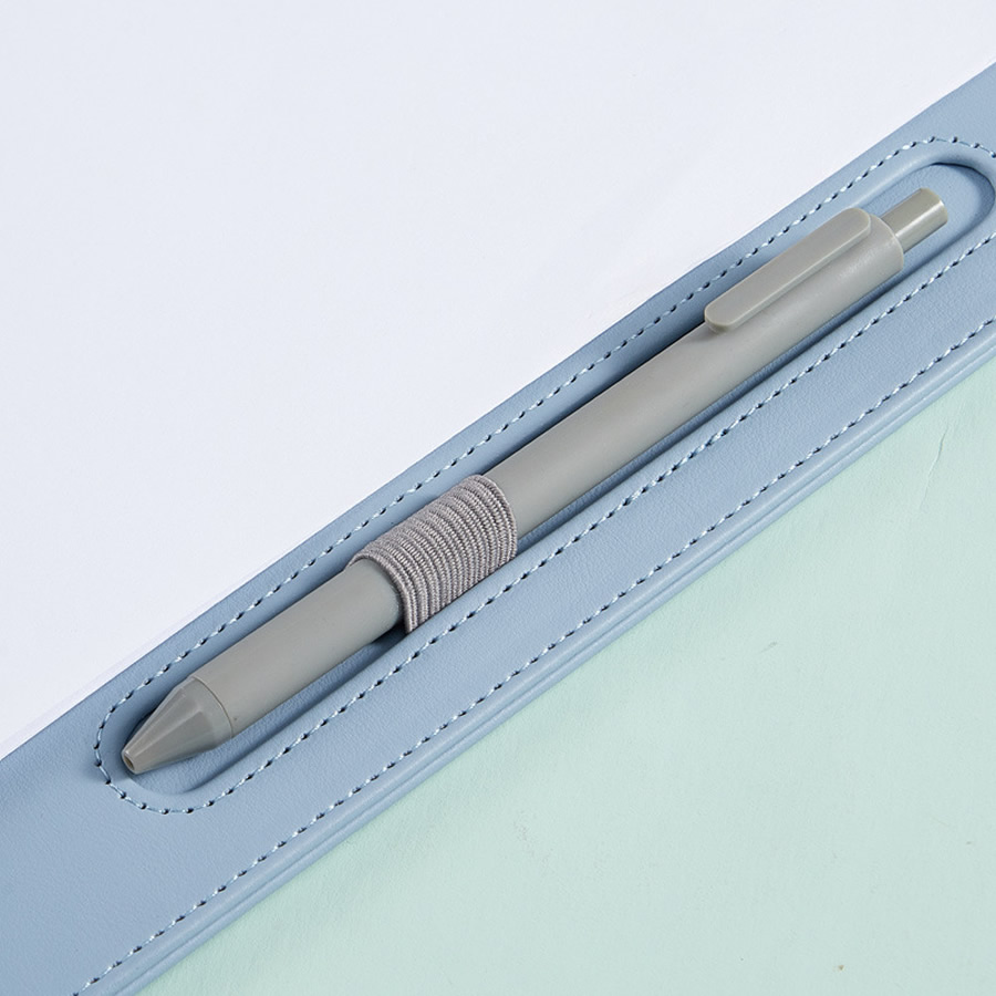 A4 leather writing clip, busin - Leather Work Folder review and price