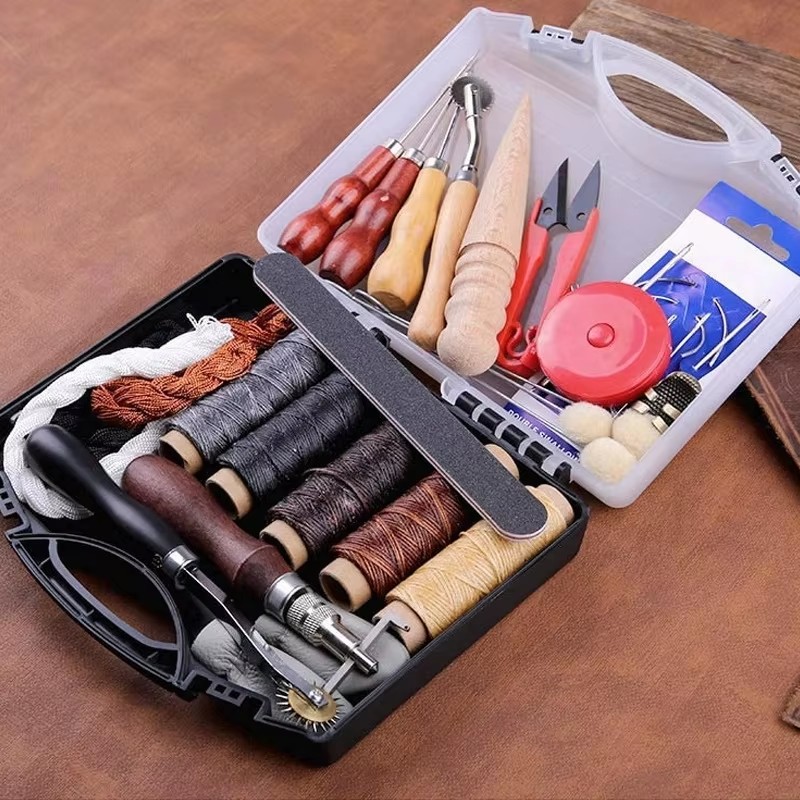 Leather Craft Tool Kit Leather - Leatherwork Repairs review and price