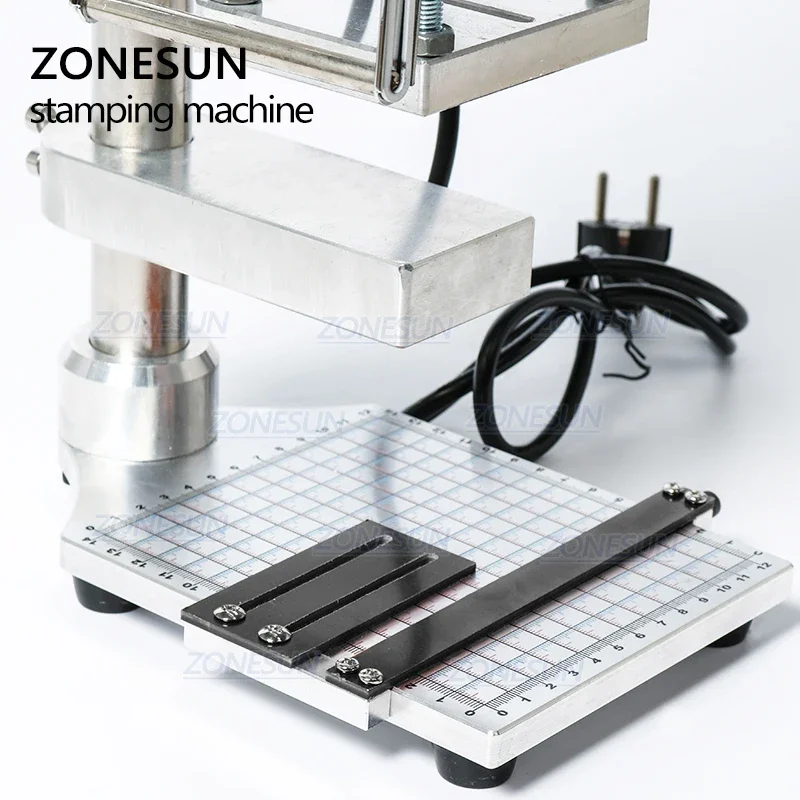 ZONESUN Two Work Plate Manual  - Leatherwork Machine review and price