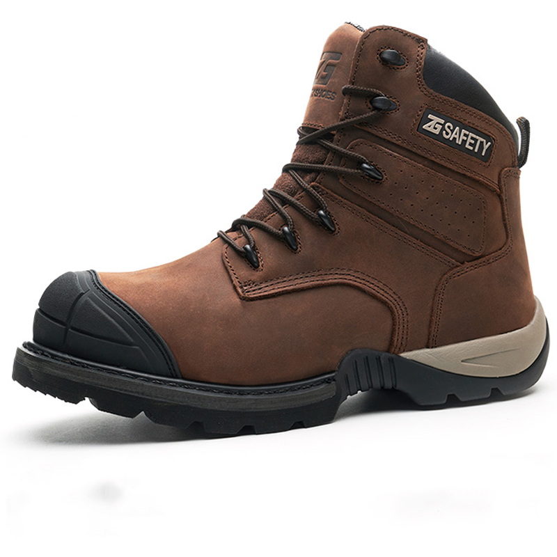 Cowhide Work Boots Genuine Lea - Leather Work Fabric review and price