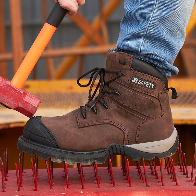 Cowhide Work Safety Boots Comp - Leather Work Fabric review and price