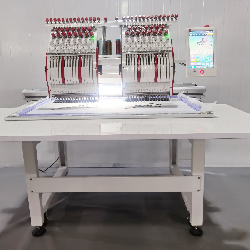 Embroidery Machine Double Head - Leatherwork Machine review and price