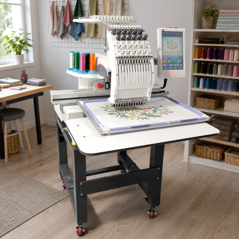 Embroidery Machine Double Head - Leatherwork Machine review and price