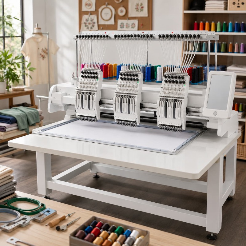 Embroidery Machine Double Head - Leatherwork Machine review and price