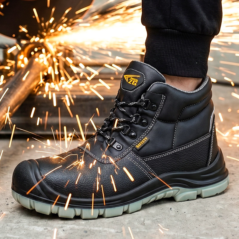 S3 Standard Work Safety Shoes  - Leather Work Fabric review and price