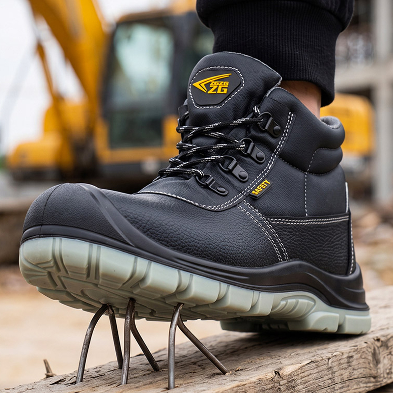 S3 Standard Work Safety Shoes  - Leather Work Fabric review and price