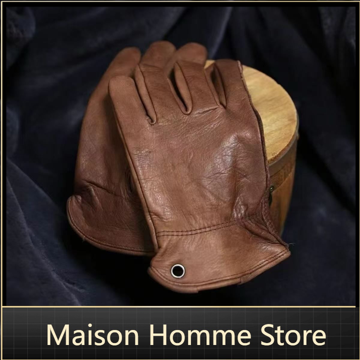 Top-Grain Cowhide Gloves Windp - Leather Work Factory review and price