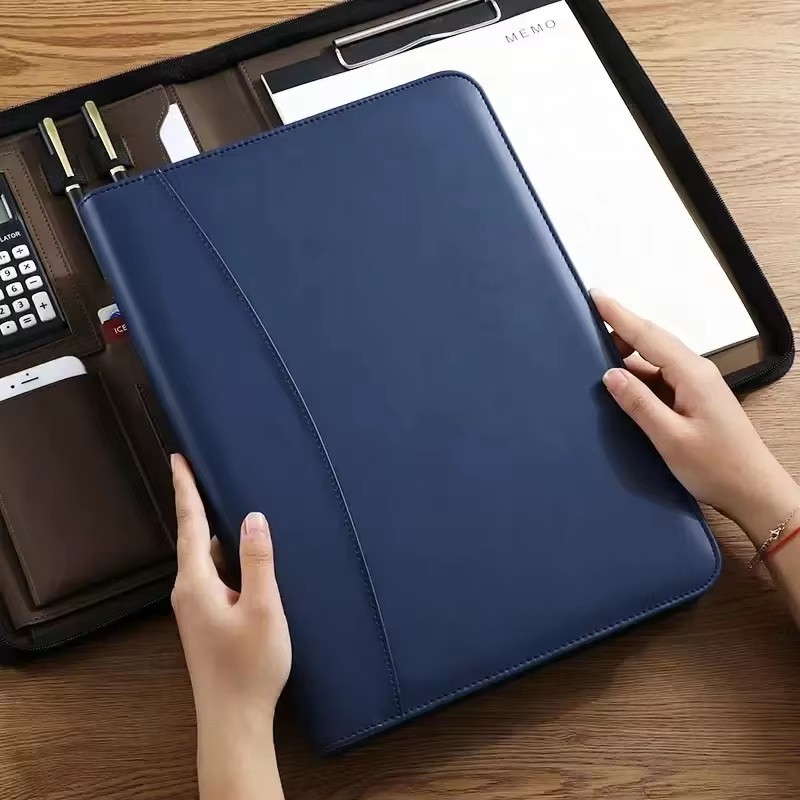 PU Leather Portafolio A4 Docum - Leather Work Folder review and price