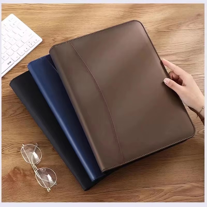 PU Leather Portafolio A4 Docum - Leather Work Folder review and price